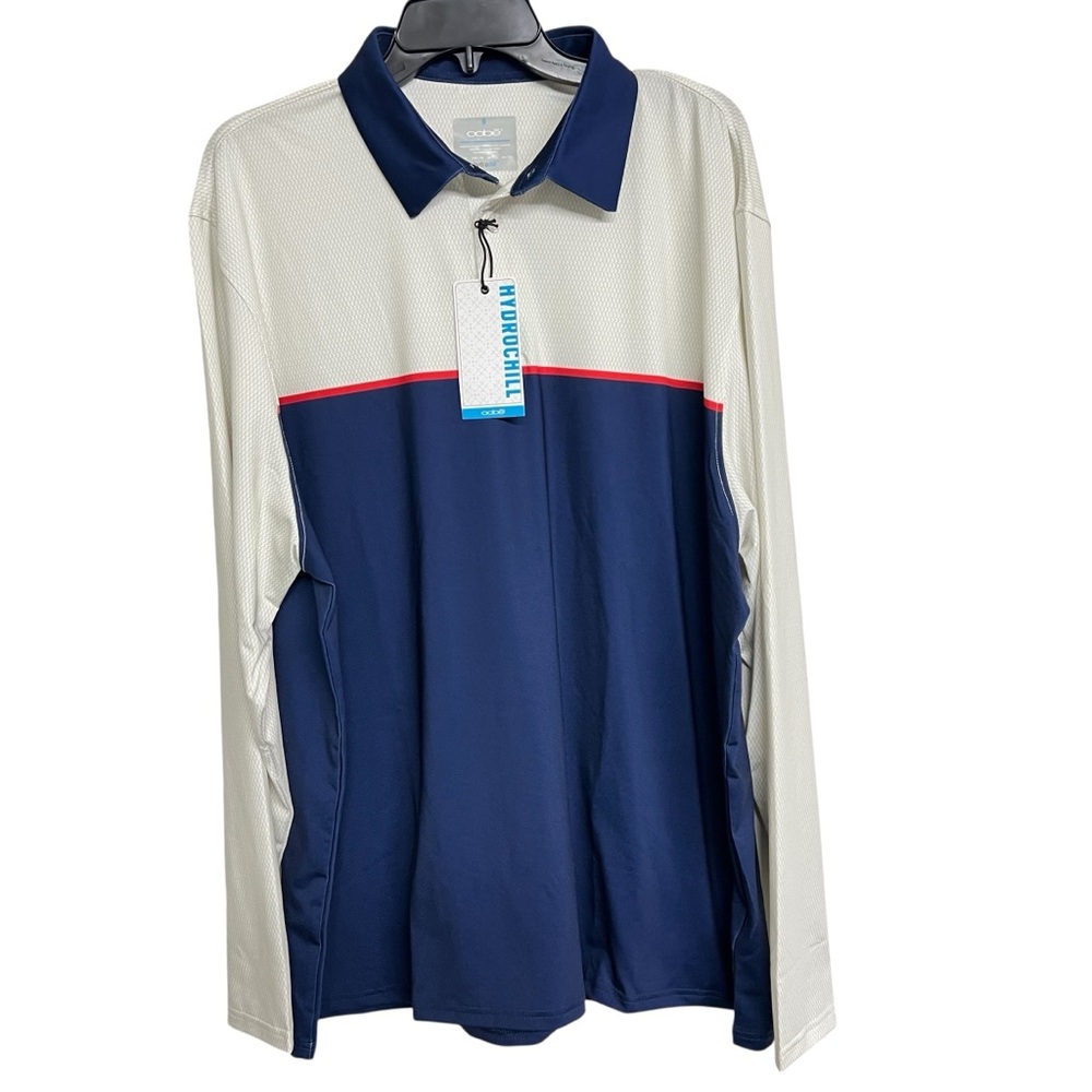 New OOBE‎ Hydrochill Unisex Long Sleeve Arrow Polo Shirt
